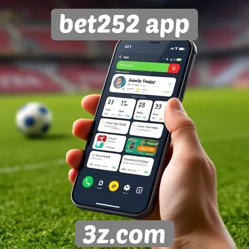 Acessibilidade e design do site bet252 app