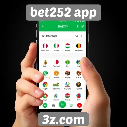 Análise das funcionalidades do bet252 app