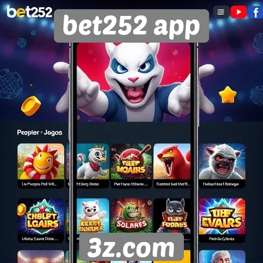 Bet252 app oferece diversas opções de jogo