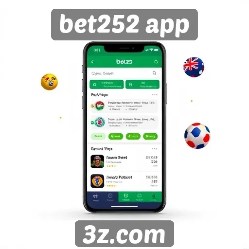Avaliação da interface do site bet252 app