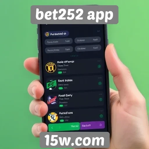 Interface do bet252 app e experiência do usuário
