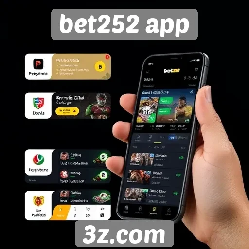 Exploração das funcionalidades do site bet252 app